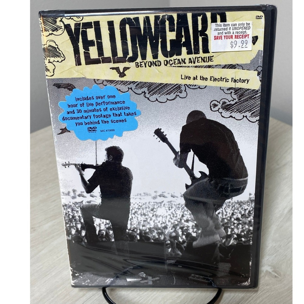 Yellowcard Beyond Ocean Avenue DVD Live at the Electric Factory Documentary NEW